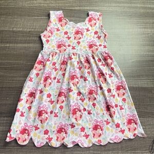 Charming Pink Mermaid Kids Dress